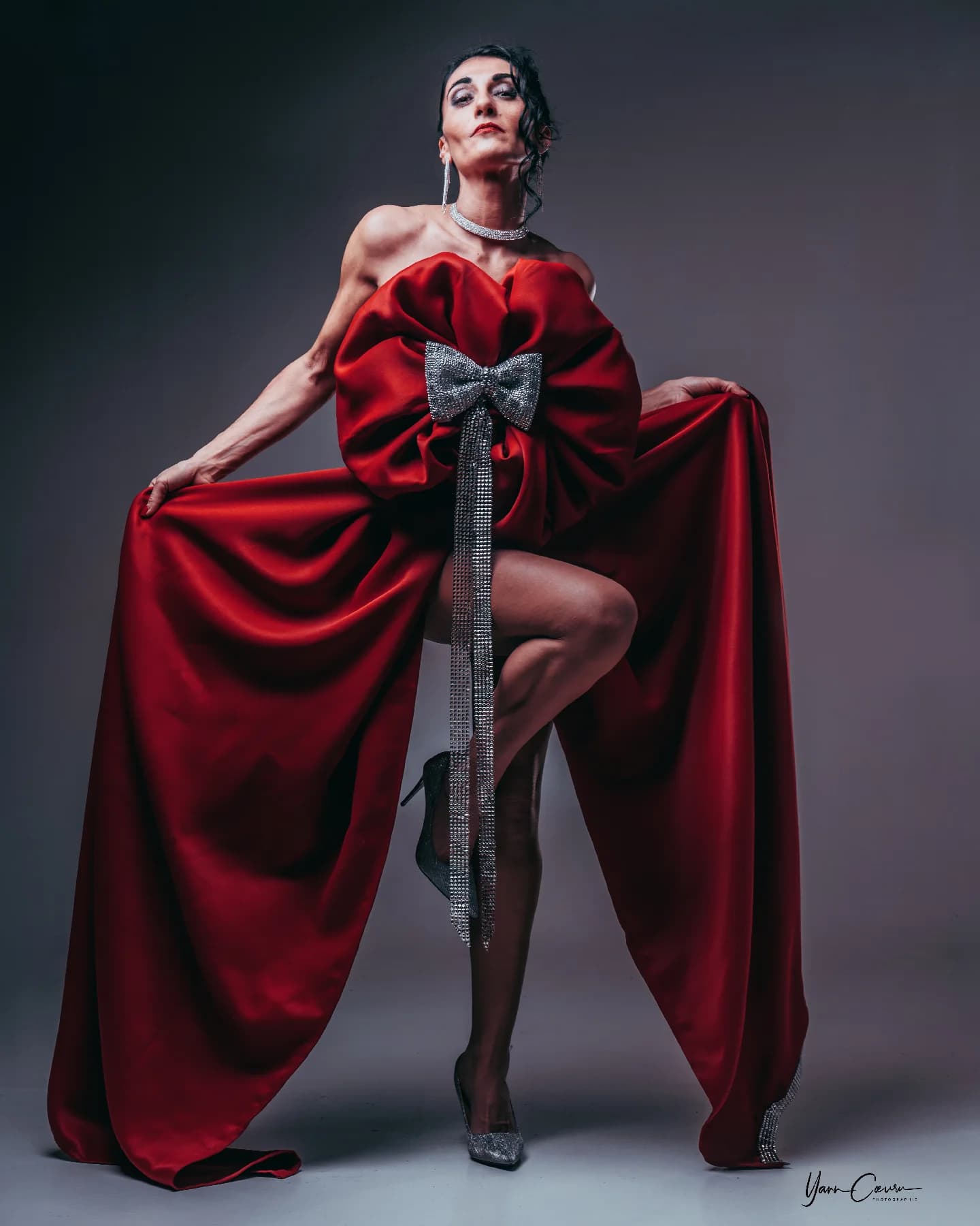 Book modèle Ardèche Sandrine portrait éditorial — studio professionnel