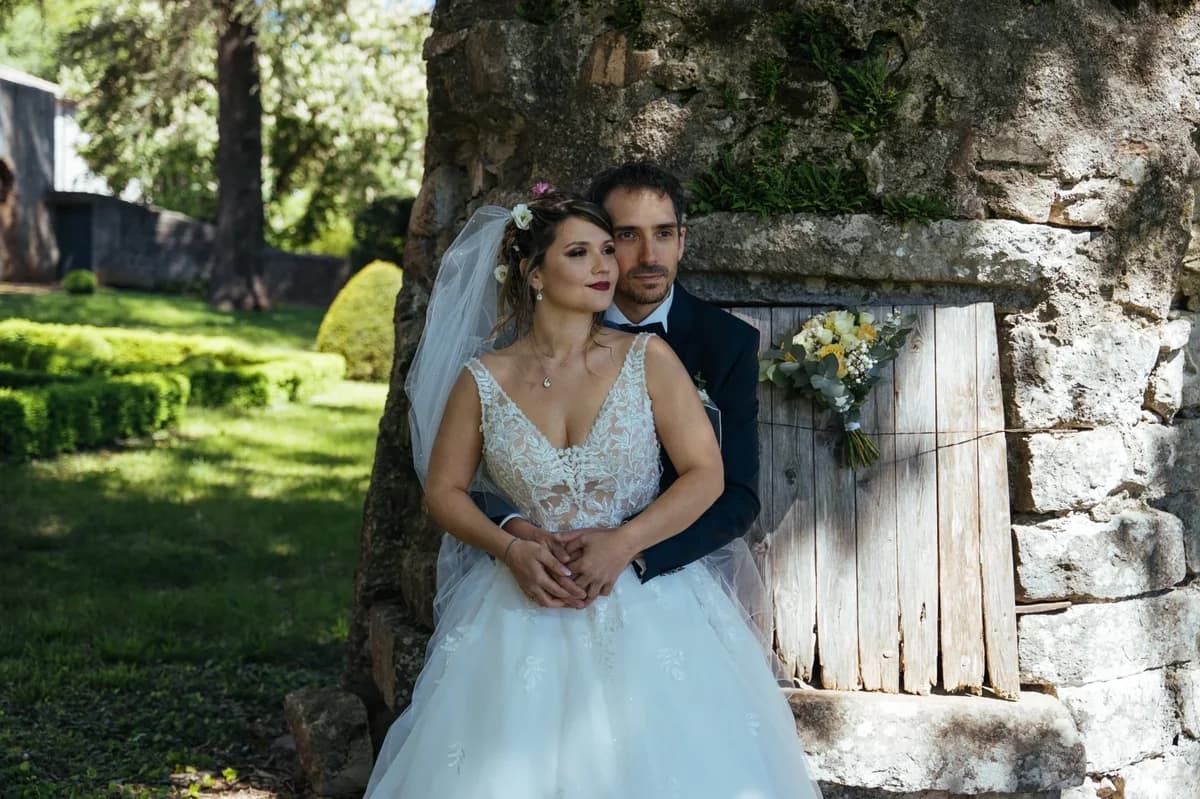 Portrait de couple à Ruoms — photographe mariage Ardèche