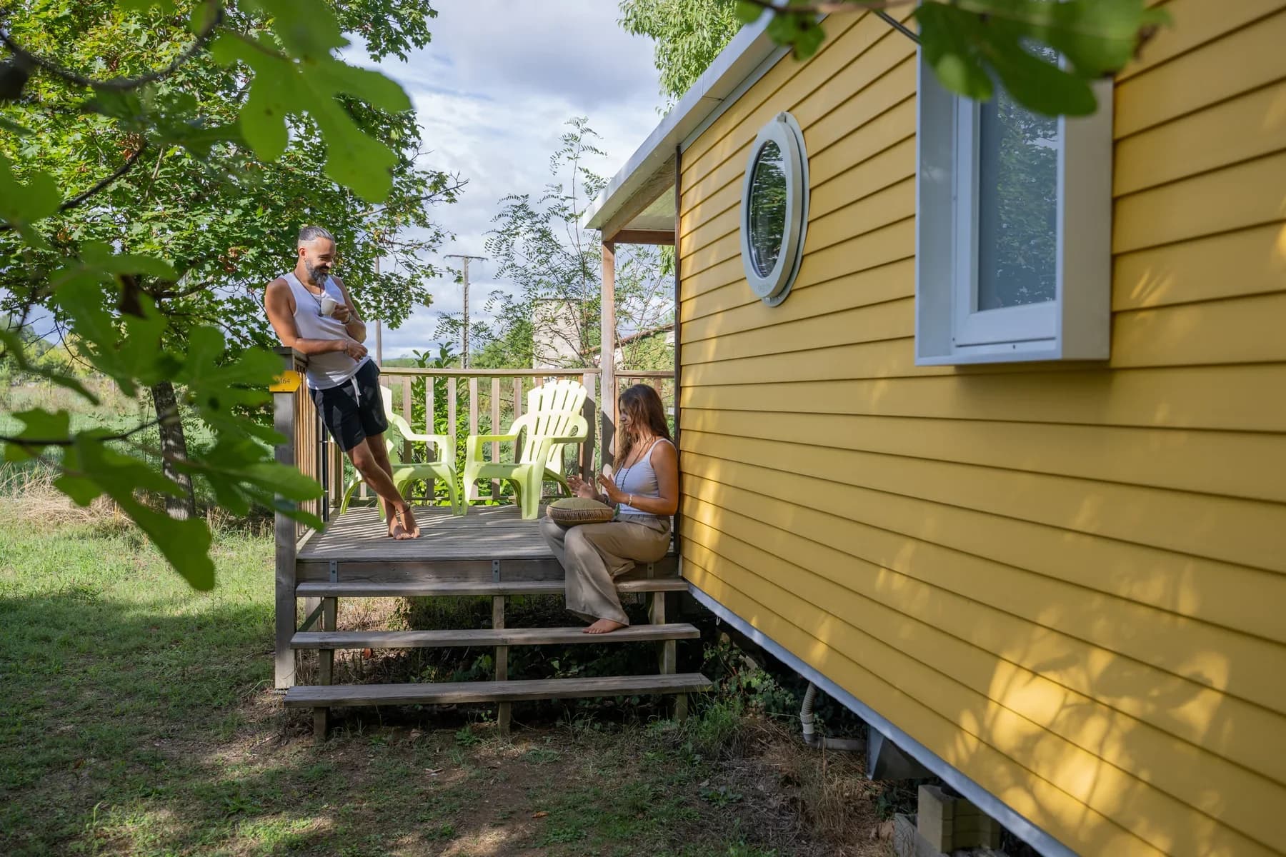 Camping Village Nature Zen à Uzer, Ardèche — hébergements au cœur de la nature en Sud-Ardèche