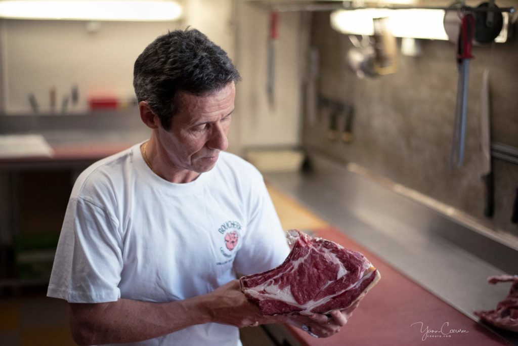 reportage photographique Vallon pont d'arc boucherie