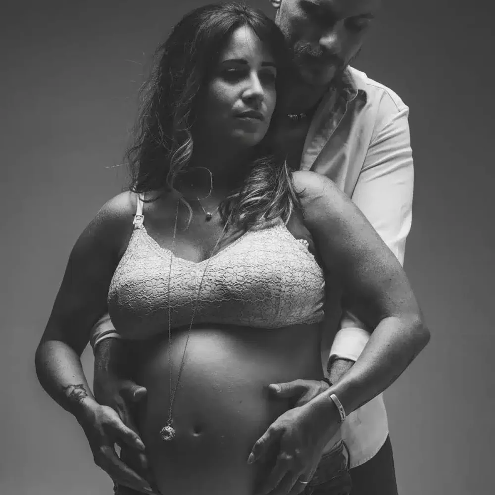 shooting grossesse couple gard
